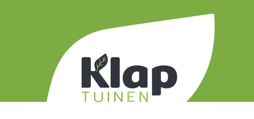Het logo van Klap Tuinen, uw hovenier voor in Doetinchem